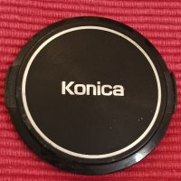 Предна капачка 55 мм на обектив KONICA. , снимка 3 - Обективи и филтри - 42656321