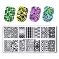 Нови плочки (шаблони) за нокти, снимка 11 - Продукти за маникюр - 39520769