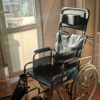Инвалиден стол, сгъваем , снимка 2 - Инвалидни колички - 42593688