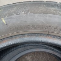 2 бр Dayton 205/60R16 M+S Дот 3315 и 6.1 мм мек грайфер, снимка 7 - Гуми и джанти - 39405387