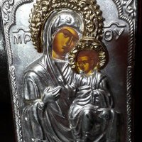 Икона Дева Мария, снимка 1 - Икони - 39249052