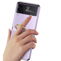 Samsung Galaxy Z Flip3 - Кейс Гръб с пръстен, снимка 4 - Калъфи, кейсове - 36286155