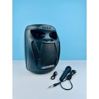 Преносима Bluetooth Караоке Тонколона Super Bass с микрофон Модел ZQS 8137, снимка 6 - Тонколони - 44472528