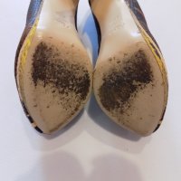 обувки fendi токчета оригинални официални елегантни дамски 38 1/2, снимка 11 - Дамски обувки на ток - 44424307