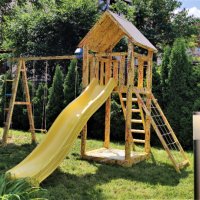 Детска дървена площадка, Детски кът на открито, Съоръжение за игра, снимка 1 - Други - 40508299