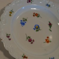  порцеланова чиния Meissen , снимка 2 - Чинии - 44239494