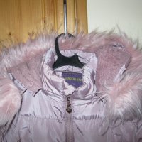 Зимно яке за момиче на Kinderland за 7-8 годишна възраст, снимка 2 - Детски якета и елеци - 40938993
