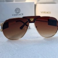 Versace VE2252 мъжки слънчеви очила авиатор унисекс дамски, снимка 7 - Слънчеви и диоптрични очила - 41839831