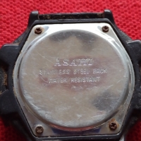 Електронен часовник ASAHI WATER RESIST много красив - 23482, снимка 5 - Мъжки - 36111670