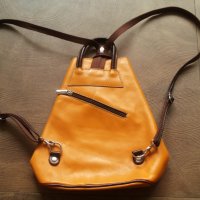 VERA PELLE MADE IN ITALY Genuine Leather Bag раница естествена кожа 16-55, снимка 2 - Раници - 41713319