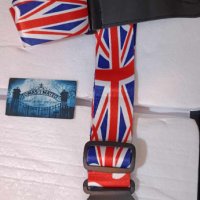 UK Flag колан за китари, снимка 2 - Китари - 41558865