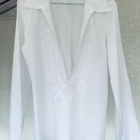 Много красива бяла блуза B. JOUNG, снимка 2 - Корсети, бюстиета, топове - 41622222