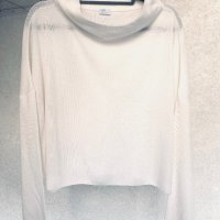 Скъпа блуза кроп  FRILO SWISS MADE, снимка 6 - Блузи с дълъг ръкав и пуловери - 44254144