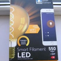 СМАРТ wi-fi filament ЛЕД крушки, снимка 5 - Крушки - 40344494