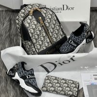 Дамска раница спортни обувки и портфейл Christian Dior код 92, снимка 1 - Дамски ежедневни обувки - 33935667