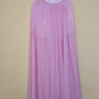 Дантелена рокля в бебешко розов цвят, снимка 8 - Рокли - 41583919