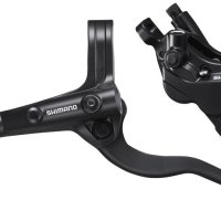 4-бутална предна спирачка Shimano BL-MT401/BR-MT420 - хидравлична дискова, снимка 1 - Части за велосипеди - 40562521