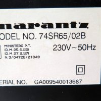 Marantz SR 65, снимка 7 - Ресийвъри, усилватели, смесителни пултове - 41696525
