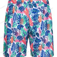 Мъжки летни ваканционни шорти Wonderland floral print, 5цвята - 023, снимка 17 - Къси панталони - 41026172