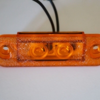 1 бр. LED ЛЕД габарити флаш с 2 SMD диода за ролбар оранжев , Полша, снимка 4 - Аксесоари и консумативи - 36076647