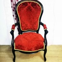 Старинно кресло Роял Ред, снимка 1 - Дивани и мека мебел - 35989539