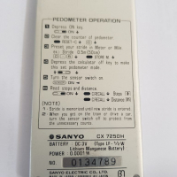 Sanyo калкулатор крачкомер, снимка 4 - Друга електроника - 36389342