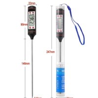 Дигитален термометър TP 101 за храни и течности - 50°- +300°, снимка 6 - Прибори за хранене, готвене и сервиране - 41452263