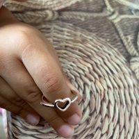 Нови пръстенчета със сърце (с дефект), снимка 1 - Пръстени - 41903789