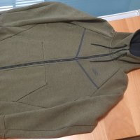 Nike Tch Flc Wr Hoodie Fz Olive-Като Ново, снимка 10 - Спортни дрехи, екипи - 41141317