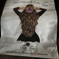 Продавам употребявани екстеншъни от 100% истинска  индийска коса на треса , снимка 6 - Аксесоари за коса - 44404980