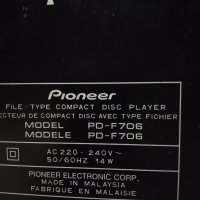 Сд плеър PIONEER PD-F706 25+1 DISC , снимка 9 - Ресийвъри, усилватели, смесителни пултове - 40430454