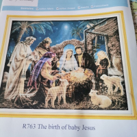 Гоблен " Раждането на Исус"
, снимка 1 - Гоблени - 44820744