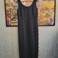 Черна дълга рокля , снимка 4 - Рокли - 41701773
