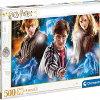 Пъзел CLEMENTONI 500 части Harry Potter 35082 Хари Потър, снимка 1 - Игри и пъзели - 36493583