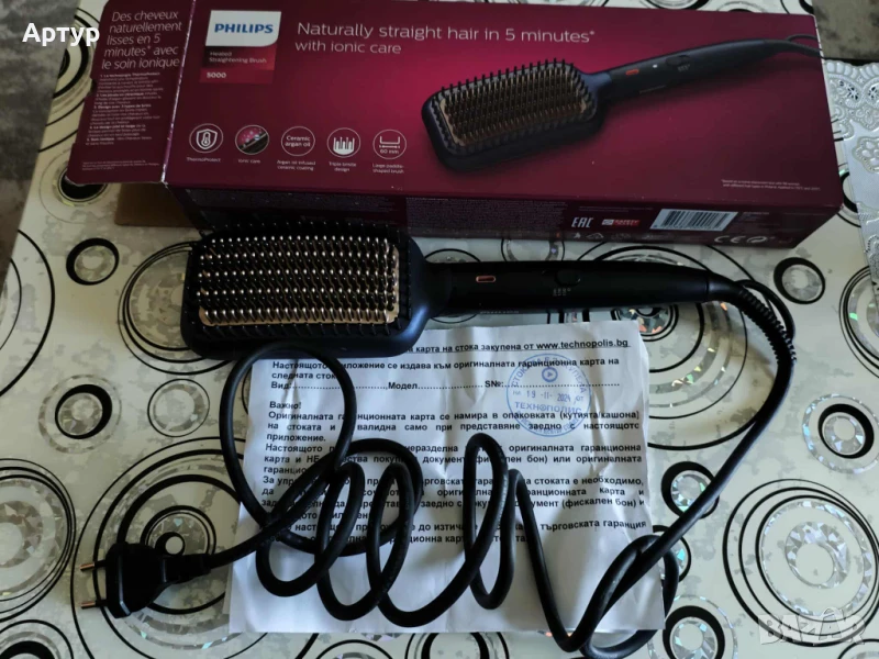 Четка за коса PHILIPS BHH885/00, снимка 1