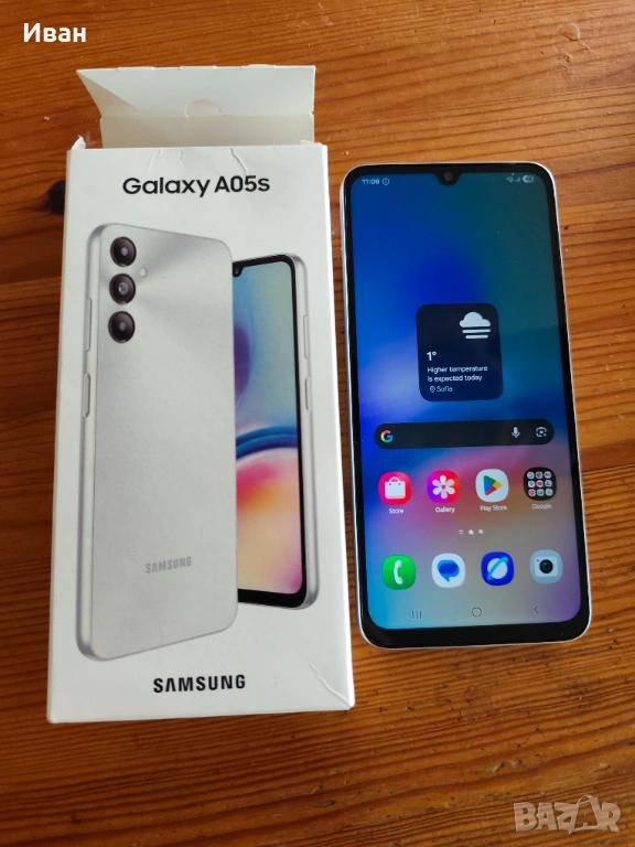 Смартфон GSM SAMSUNG GALAXY A05s A057G/DSN  6.70 ", 64 GB, RAM 4 GB, 50+2+2 MP, снимка 1