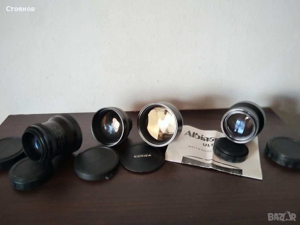 Обективи, телеконвектори SONY, Konica, BEROFLEX, Albinar, снимка 1