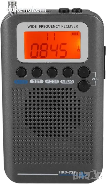 НОВ! VHF радио рекордер, радиоприемник AIR/FM/AM/CB/S/VHF, снимка 1