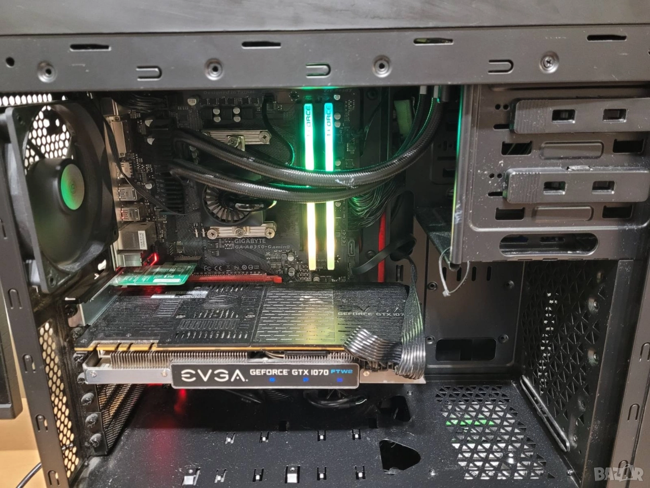 Геймърски компютър Ryzen 7 2700, GTX 1070 8GB, 16GB, Водно, снимка 1