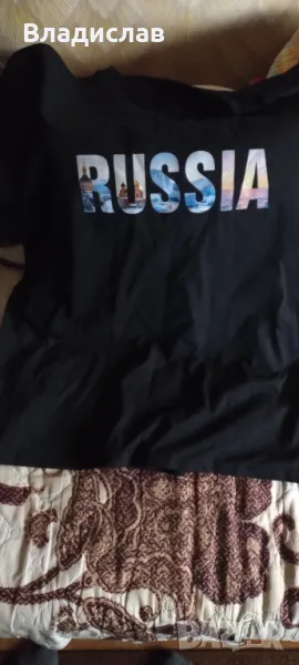КРАСИВА ТЕНИСКА С ЛОГОТО НА РУСИЯ , снимка 1