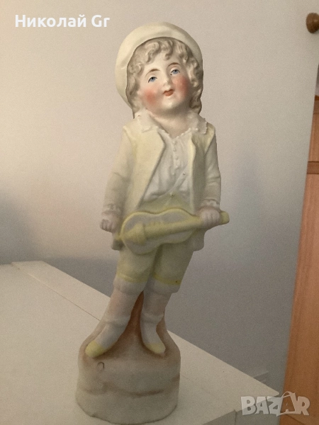 Статуетка порцелан производства Германия бисквита 1920 години, снимка 1