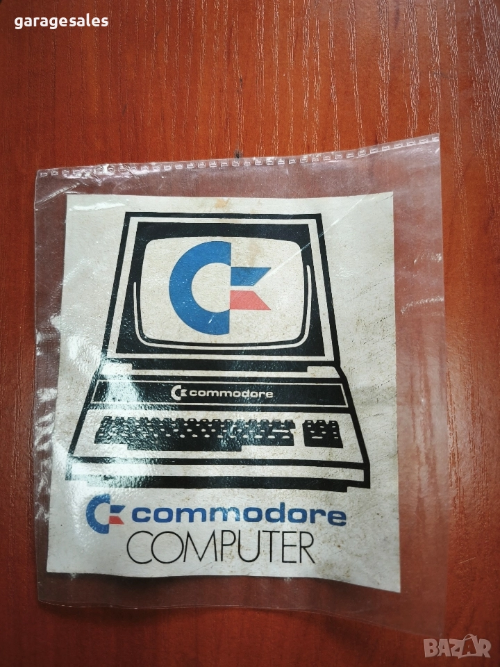 Винтидж стикер за колекция COMMODORE Computer, снимка 1