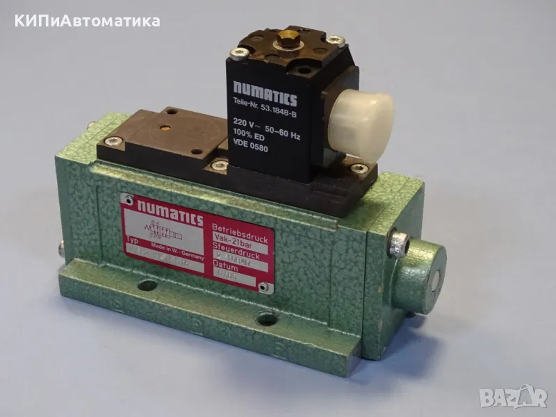 пневматичен разпределител Numatics AV12EM4HS16 Solenoid Valve 220VAC, снимка 1