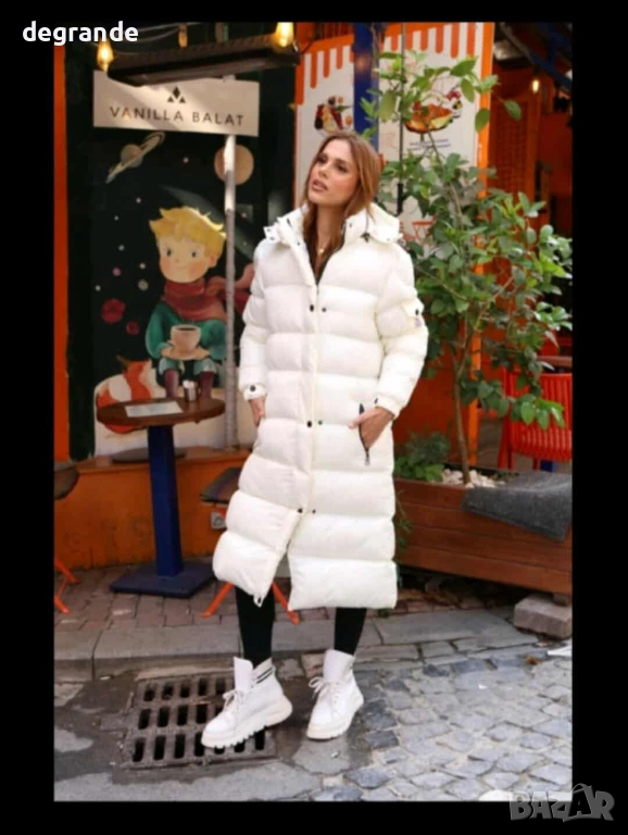 Зимно яке Moncler със силиконов пълнеж, снимка 1