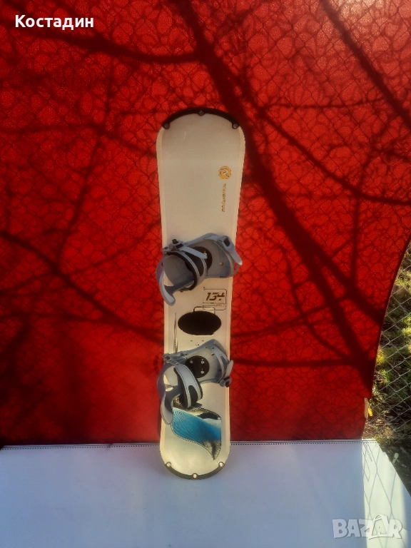 Сноуборд Rossignol Roc T Blue Ocean 134см  с автомати, снимка 1