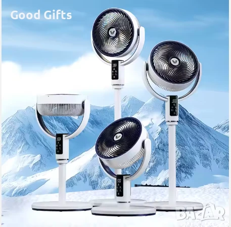 Интелигентен Мощен вентилатор с дистанционно управление F3, снимка 1