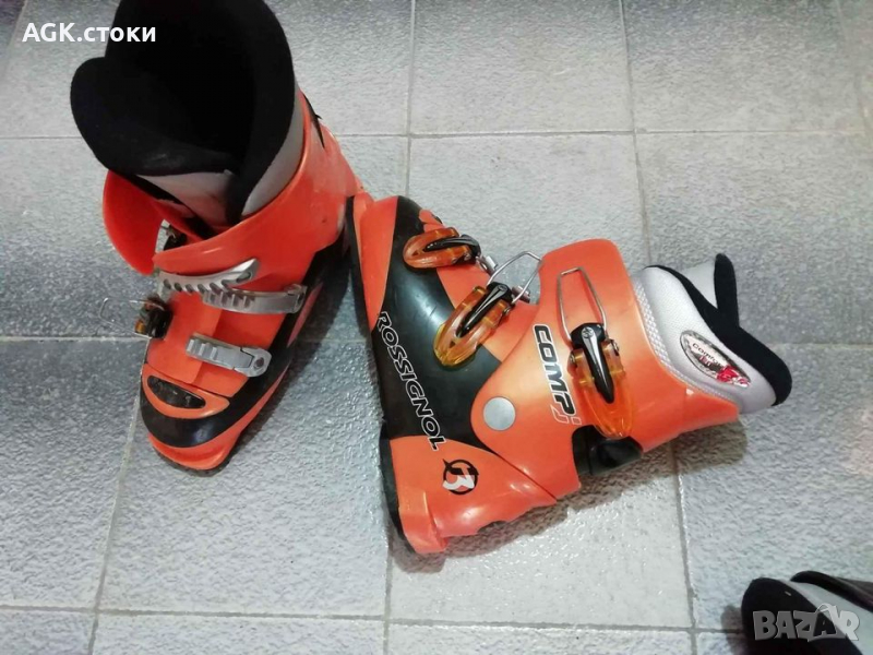 Ски обувки оранжево, снимка 1