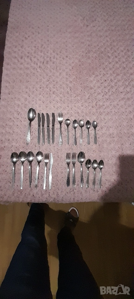 Прибори хромникел, ножове, снимка 1