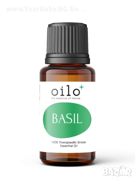 Oilo БИО Етерично Масло от Сладък Босилек (Ocimum basilicum) - Basil Oilo 5 мл. -23%, снимка 1