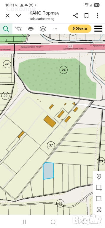 Парцел 4,3 дк землище Игнатиево, снимка 1